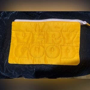 Target Yellow Cosmetic Bag